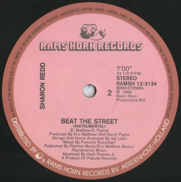 Sharon Redd -Beat The Street