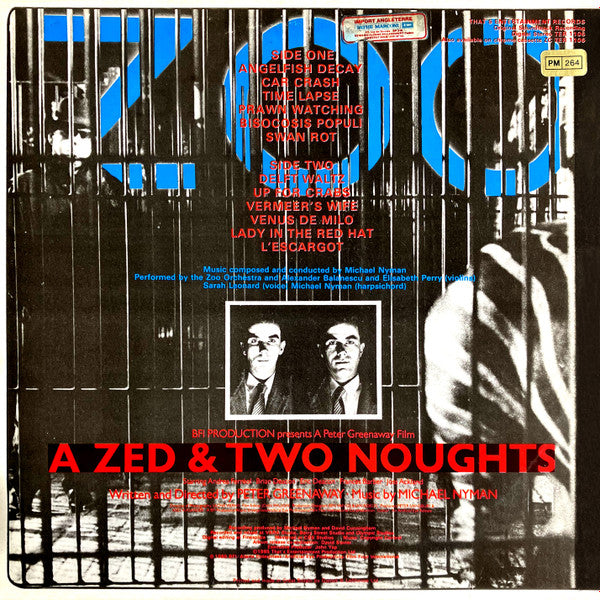 Michael Nyman -Music For Peter Greenaway's Film A Zed & Two Noughts