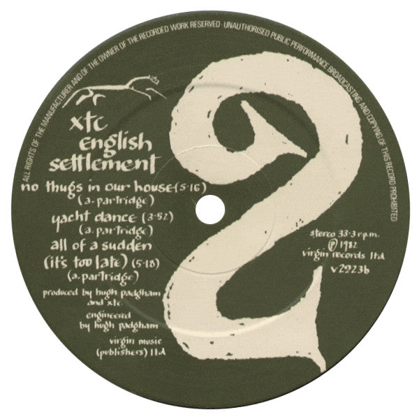 XTC -English Settlement