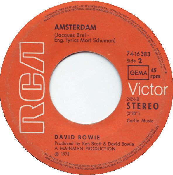 David Bowie -Sorrow