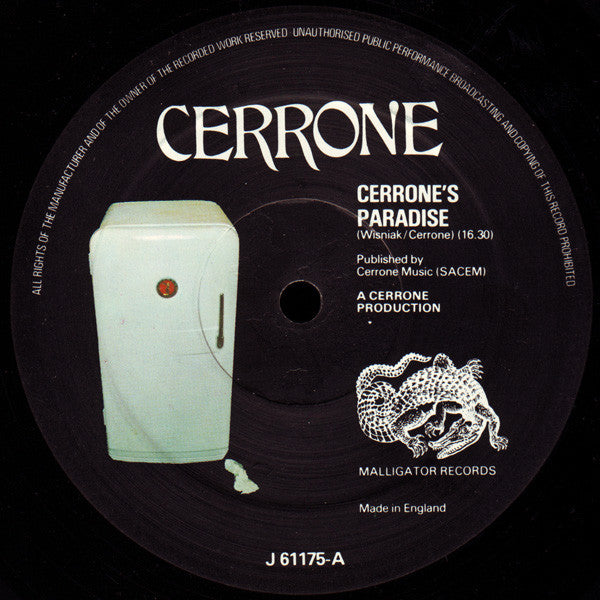 Cerrone -Cerrone's Paradise