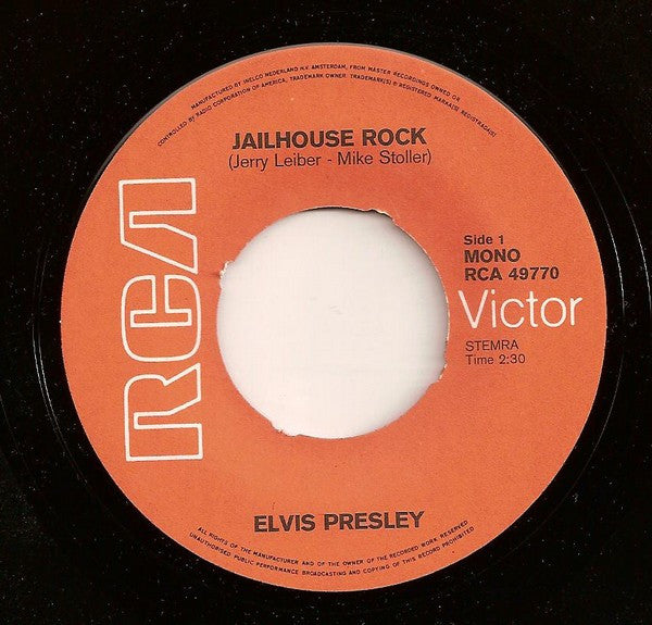 Elvis Presley -Jailhouse Rock