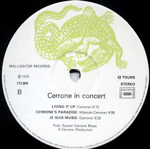 Cerrone -In Concert