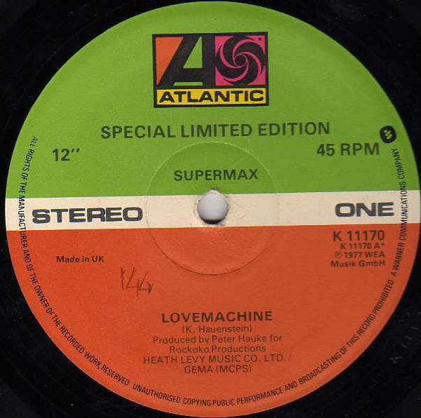 Supermax -Love Machine