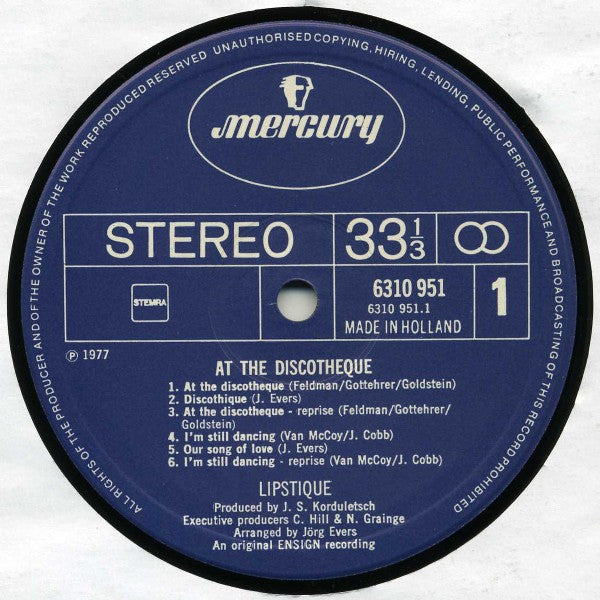 Lipstique (2) -At The Discotheque