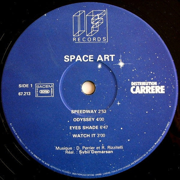 Space Art (2) -Trip In The Center Head