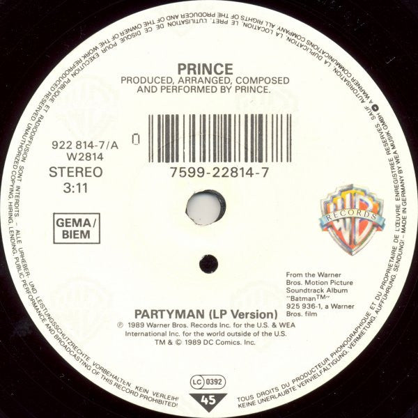 Prince -Partyman