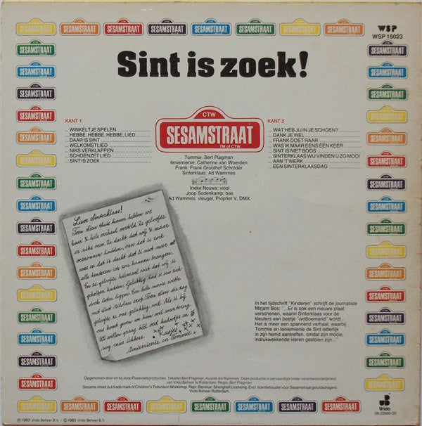 Sesamstraat -Sint Is Zoek!