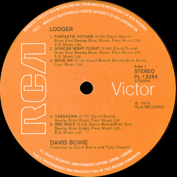 David Bowie -Lodger