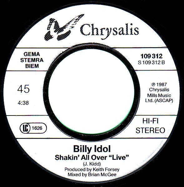 Billy Idol -Mony Mony (Live)