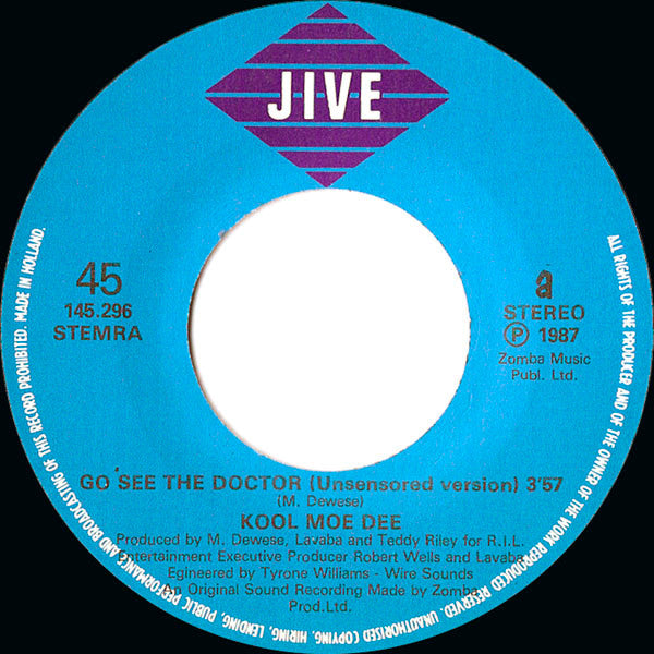 Kool Moe Dee -Go See The Doctor