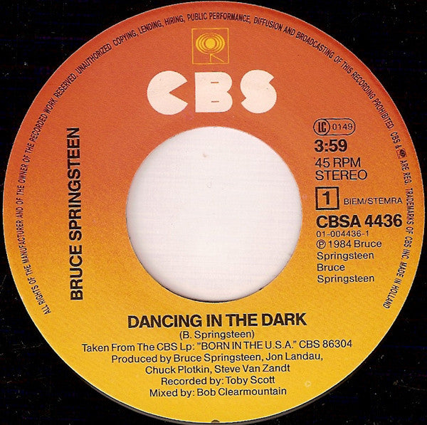 Bruce Springsteen -Dancing In The Dark