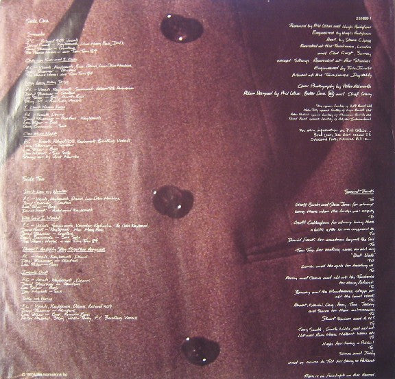 Phil Collins -No Jacket Required