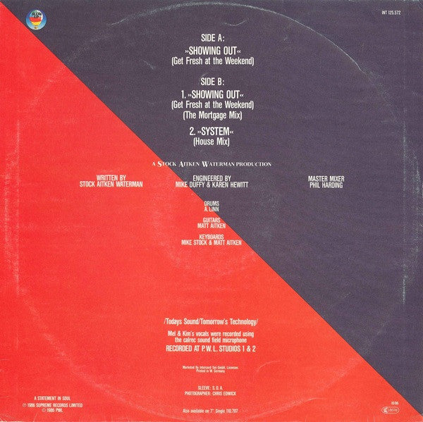 Mel & Kim -Showing Out