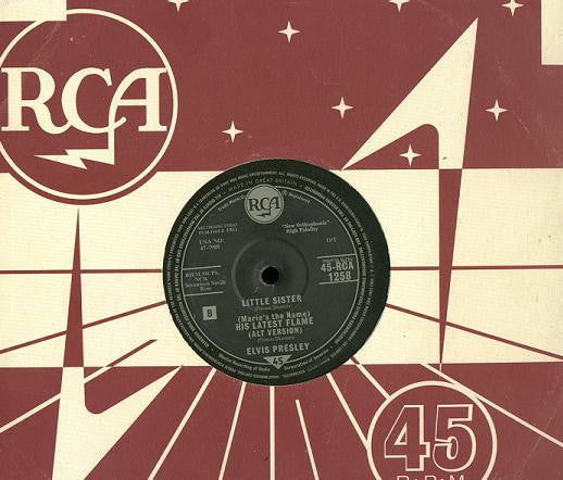 Elvis Presley -(Marie's The Name) His Latest Flame