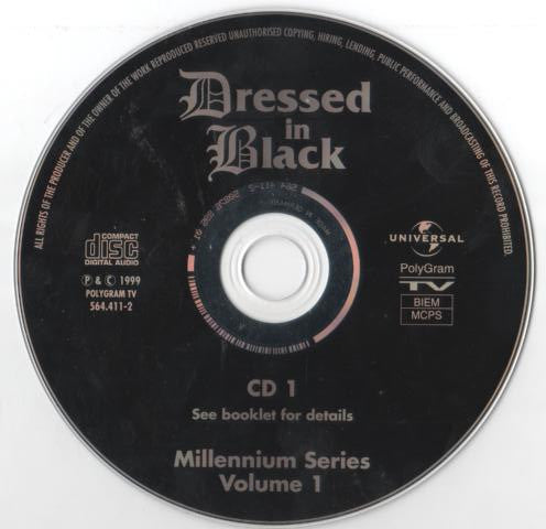 Various -Dressed In Black (Best Of 80's New Wave/Gothic)