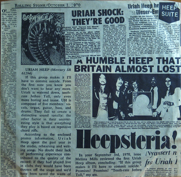 Uriah Heep -Uriah Heep Live