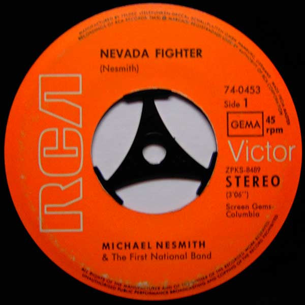 Michael Nesmith And The First National Band* -Nevada Fighter / Here I Am