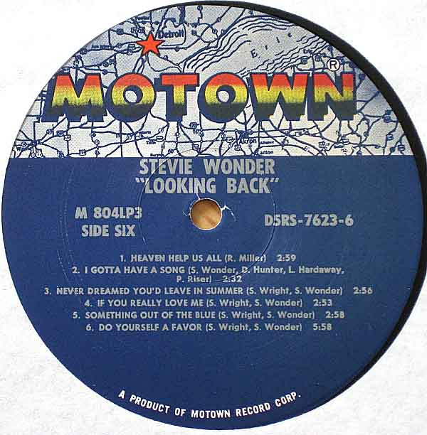 Stevie Wonder -Looking Back