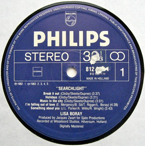 Lisa Boray -Searchlight