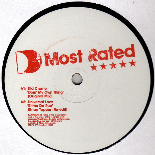 Various -Most Rated (Part 01)