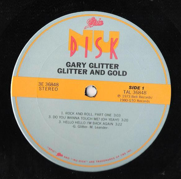 Gary Glitter -Glitter And Gold