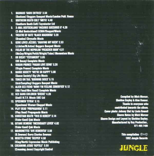 Various -Gothic Rock