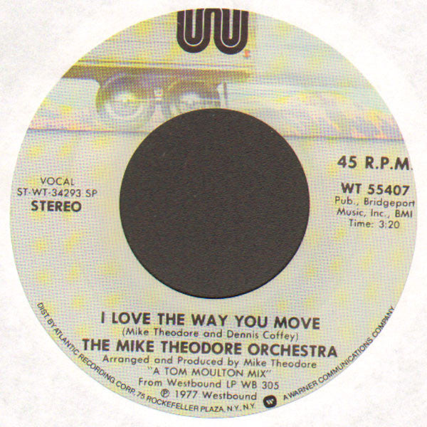 The Mike Theodore Orchestra -The Bull / I Love The Way You Move