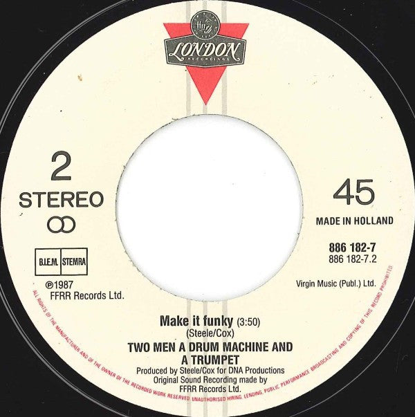 2 Men A Drum Machine And A Trumpet - Tired Of Getting Pushed Around