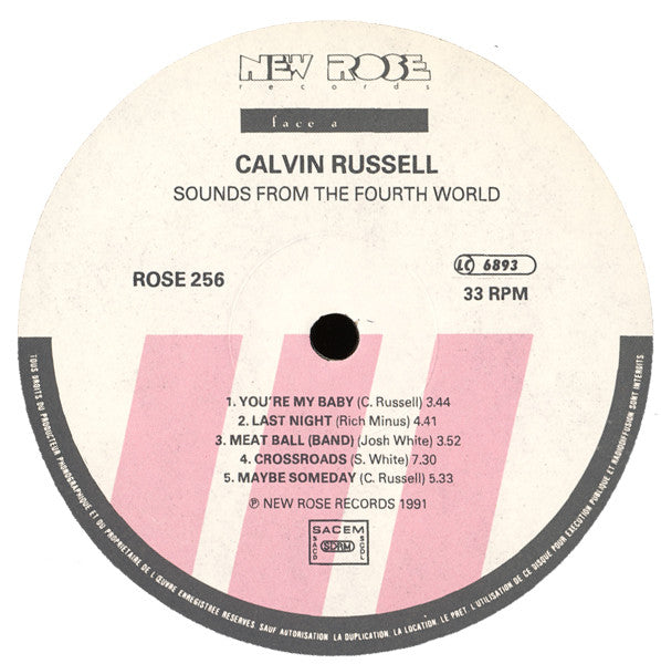 Calvin Russell -Sounds From The Fourth World