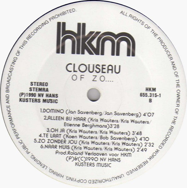 Clouseau -Of Zo...