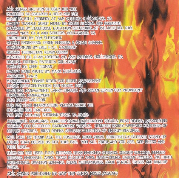 Ugly Kid Joe -Menace To Sobriety