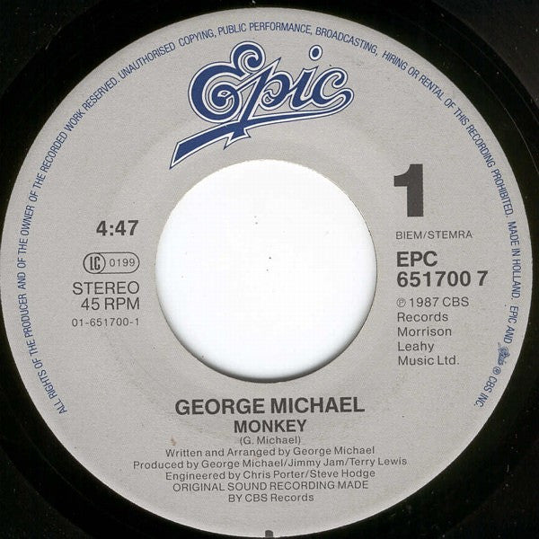 George Michael -Monkey