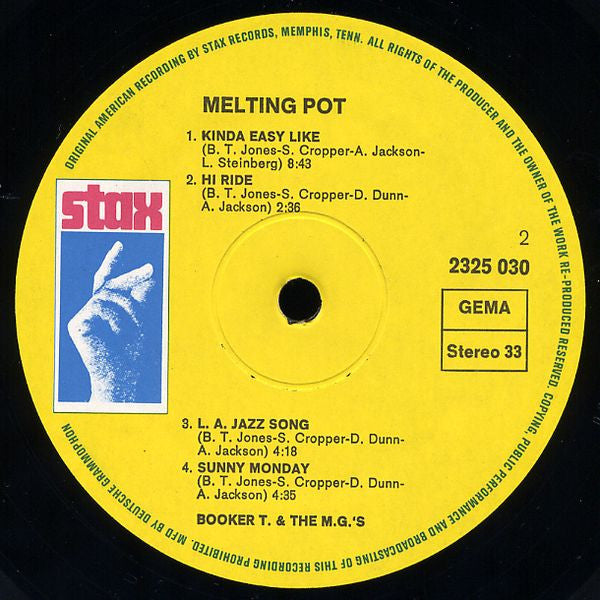 Booker T. & The M.G.'s* -Melting Pot