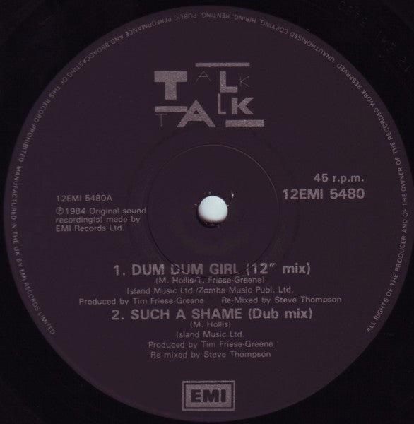 Talk Talk -Dum Dum Girl