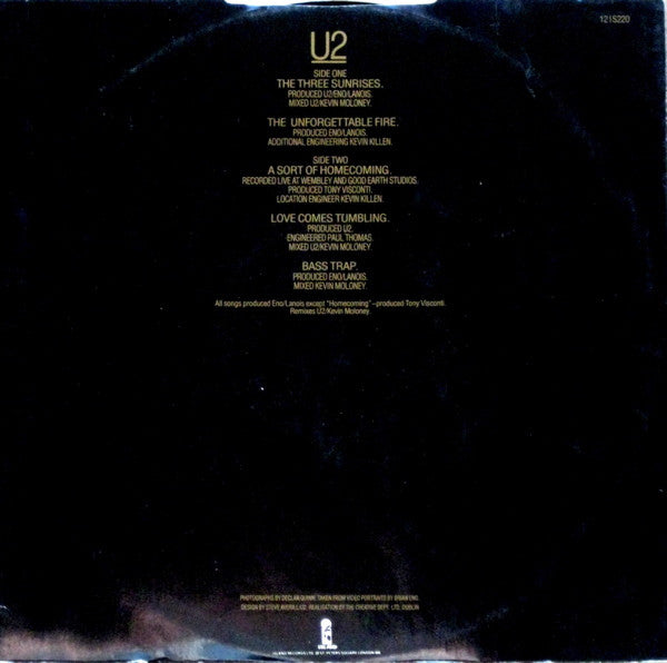 U2 -The Unforgettable Fire