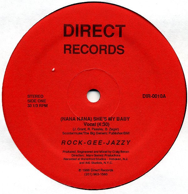 Rock-Gee-Jazzy -(Nana Nana) She's My Baby