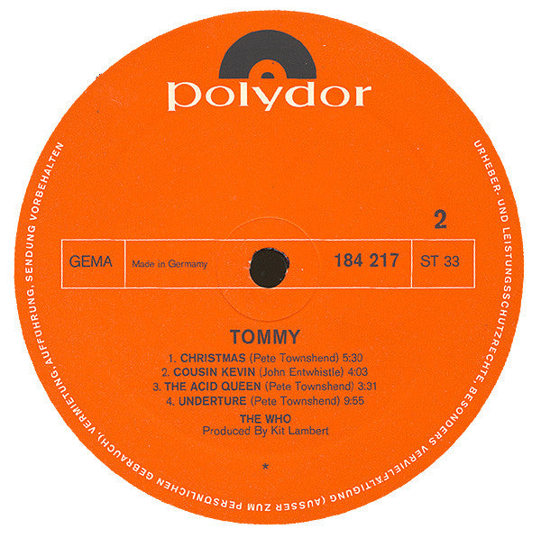 The Who -Tommy