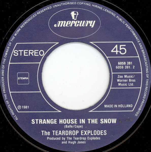 The Teardrop Explodes -Reward