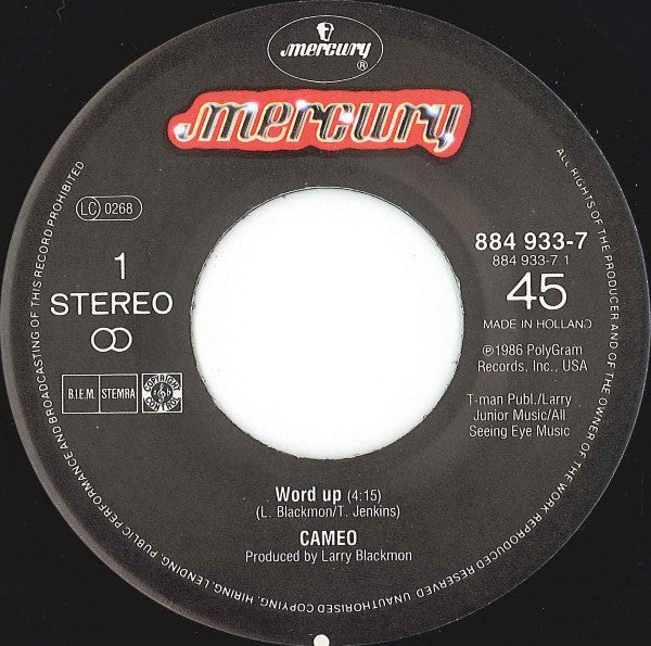Cameo -Word Up!