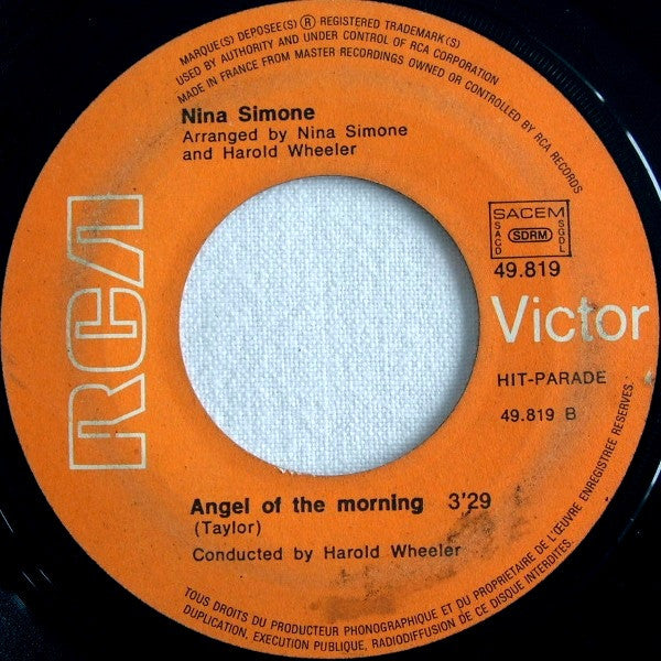 Nina Simone -My Way (Comme D'habitude)