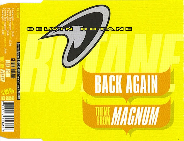 Celvin Rotane -Back Again / Theme From Magnum