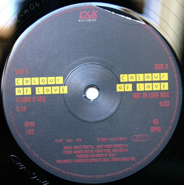 Snap! -Colour Of Love - DJ Ltd. Edition