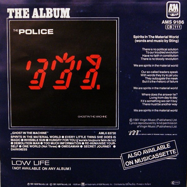 The Police -Spirits In The Material World