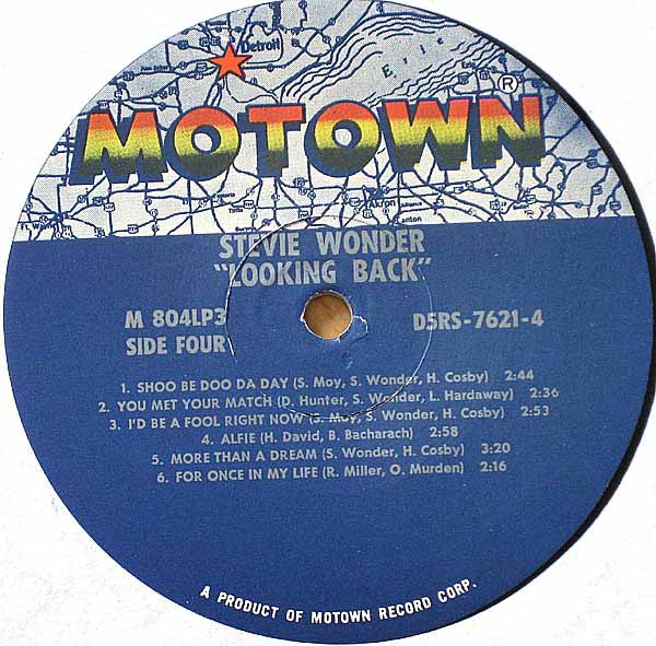 Stevie Wonder -Looking Back