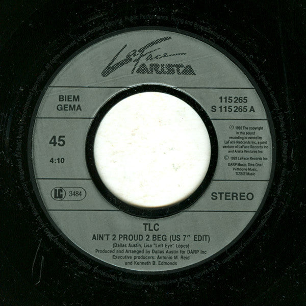 TLC -Ain't 2 Proud 2 Beg