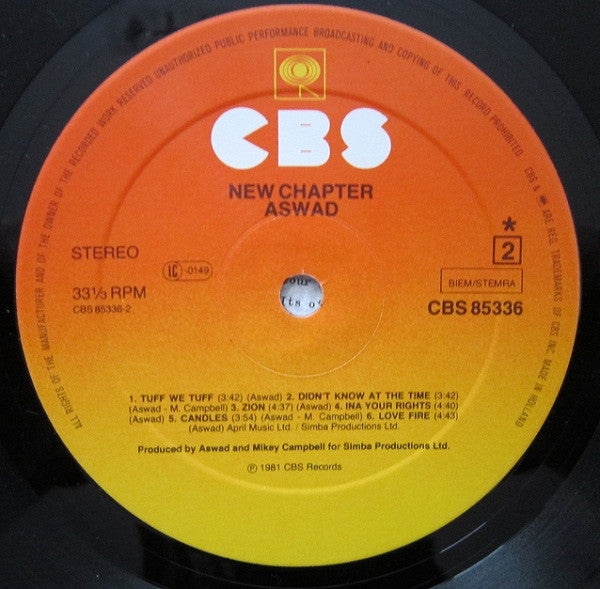 Aswad -New Chapter
