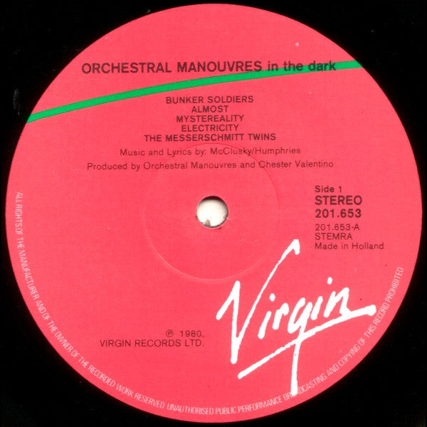 Orchestral Manoeuvres In The Dark -Orchestral Manoeuvres In The Dark
