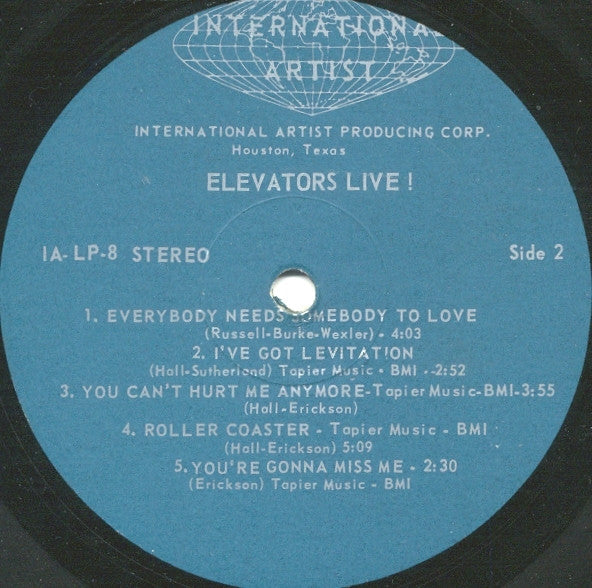 13th Floor Elevators -Live