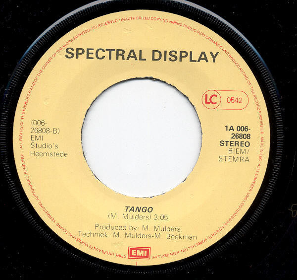 Spectral Display -It Takes A Muscle To Fall In Love